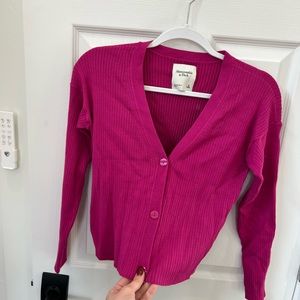 A&F cardigan